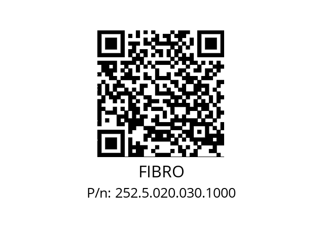   FIBRO 252.5.020.030.1000