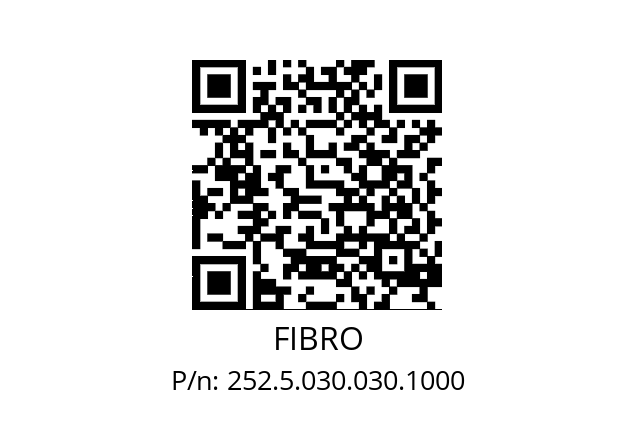   FIBRO 252.5.030.030.1000