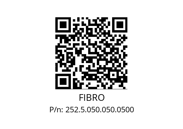   FIBRO 252.5.050.050.0500