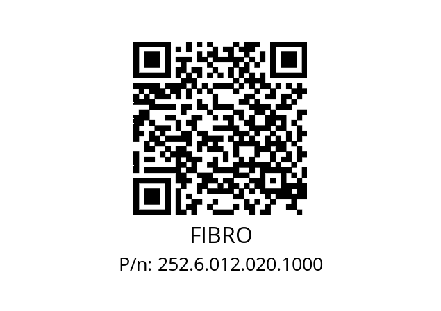   FIBRO 252.6.012.020.1000