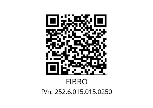   FIBRO 252.6.015.015.0250