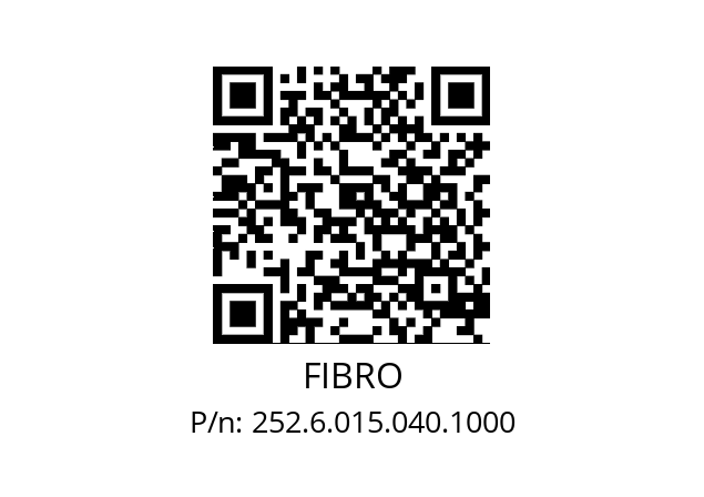   FIBRO 252.6.015.040.1000