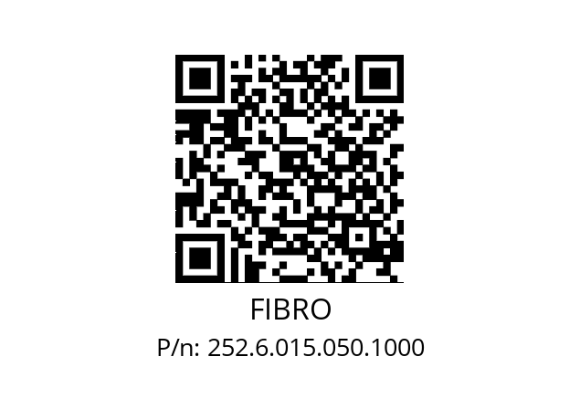   FIBRO 252.6.015.050.1000