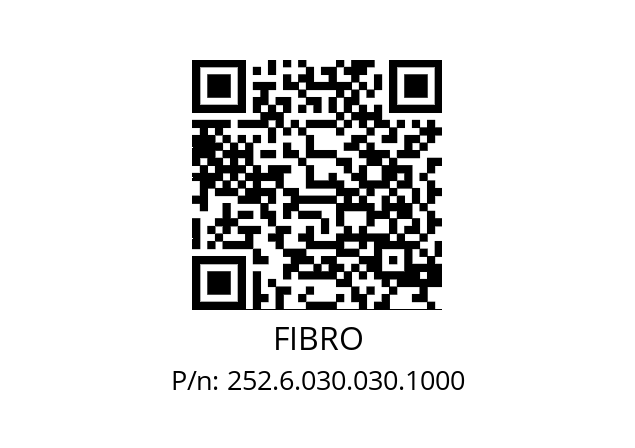   FIBRO 252.6.030.030.1000