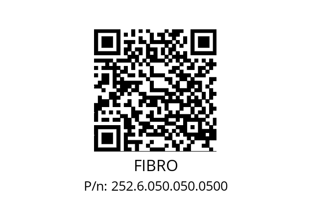   FIBRO 252.6.050.050.0500