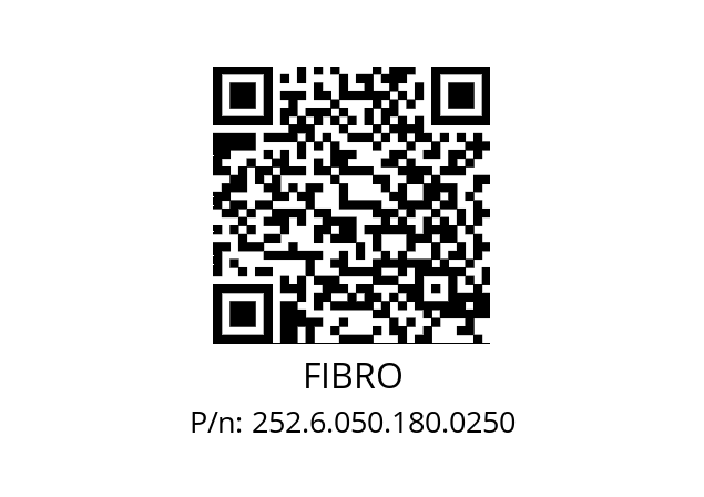   FIBRO 252.6.050.180.0250