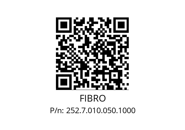   FIBRO 252.7.010.050.1000