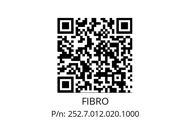   FIBRO 252.7.012.020.1000