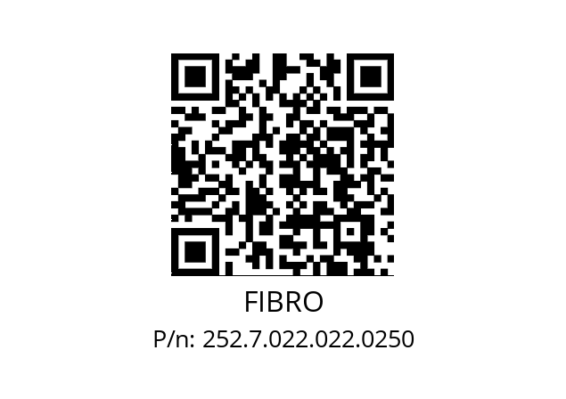   FIBRO 252.7.022.022.0250