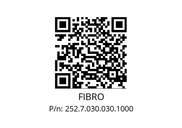   FIBRO 252.7.030.030.1000