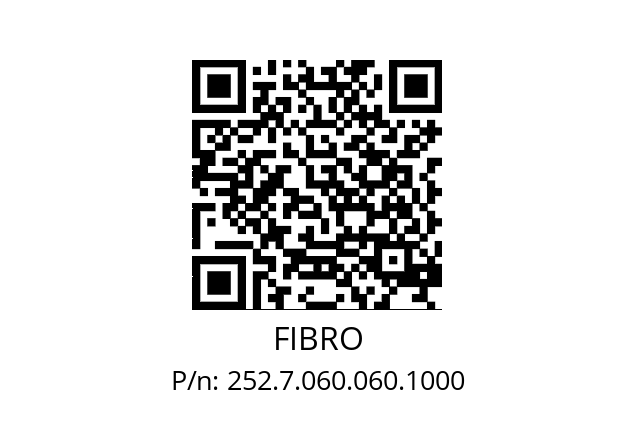   FIBRO 252.7.060.060.1000