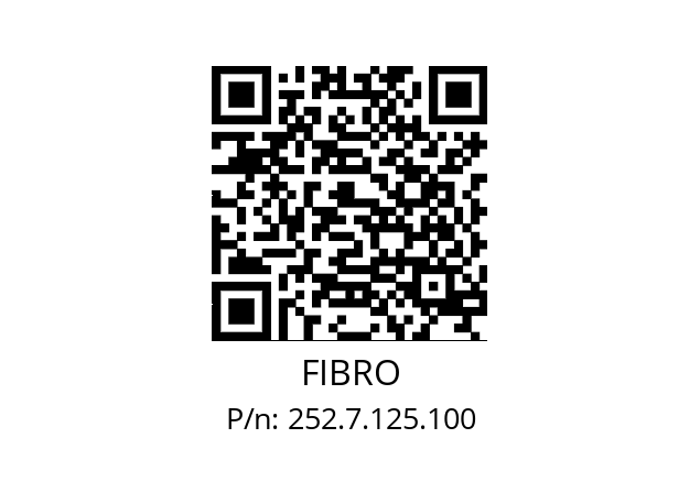   FIBRO 252.7.125.100