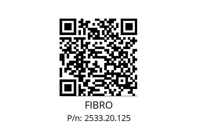   FIBRO 2533.20.125