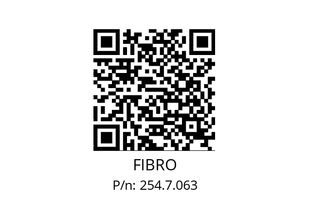   FIBRO 254.7.063