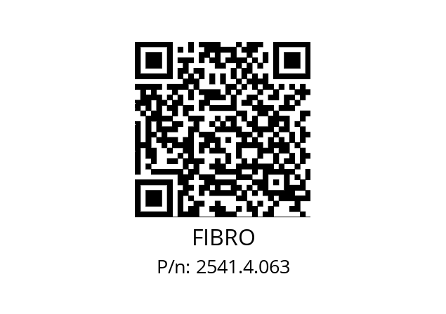   FIBRO 2541.4.063