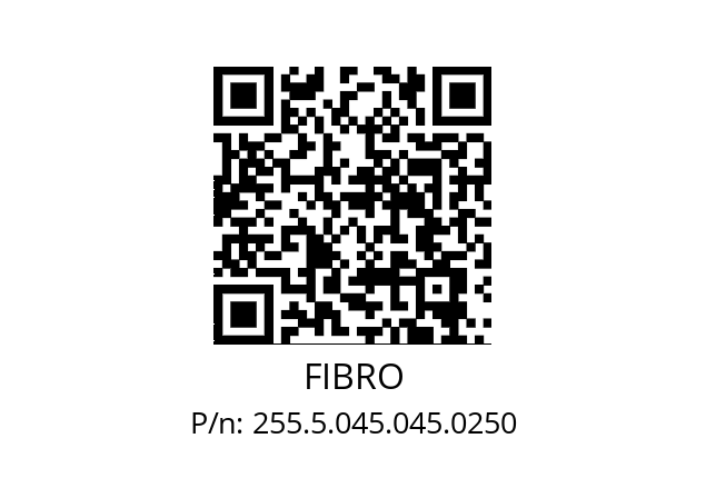   FIBRO 255.5.045.045.0250