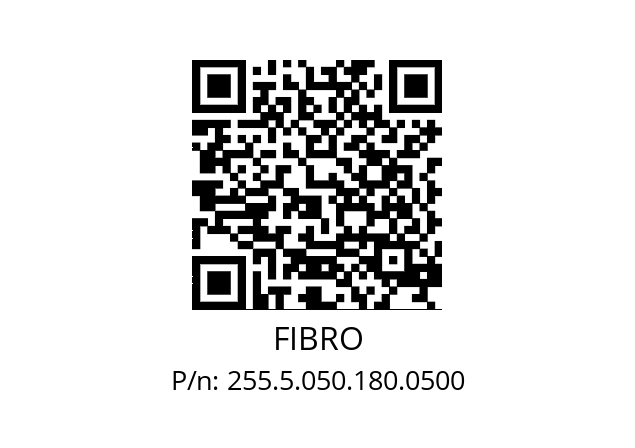   FIBRO 255.5.050.180.0500