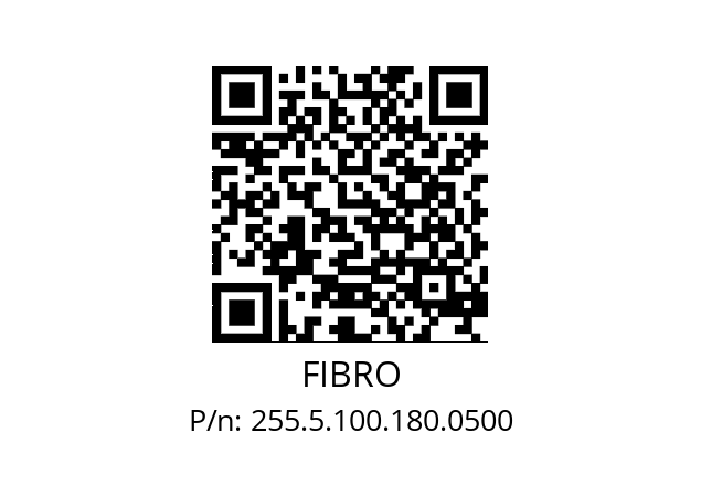   FIBRO 255.5.100.180.0500