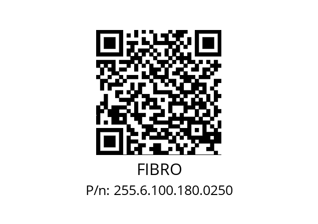   FIBRO 255.6.100.180.0250