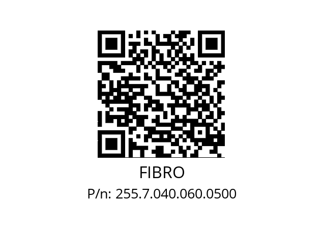   FIBRO 255.7.040.060.0500