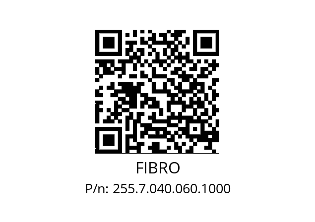   FIBRO 255.7.040.060.1000