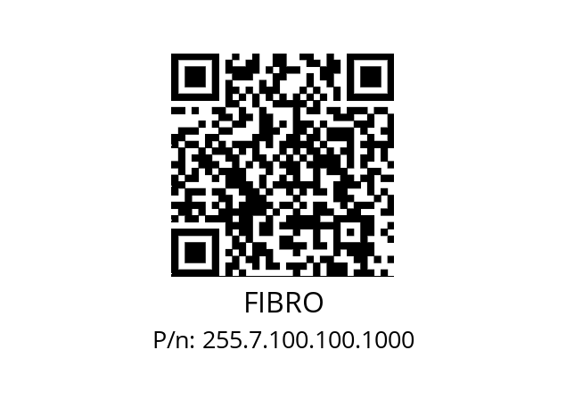   FIBRO 255.7.100.100.1000