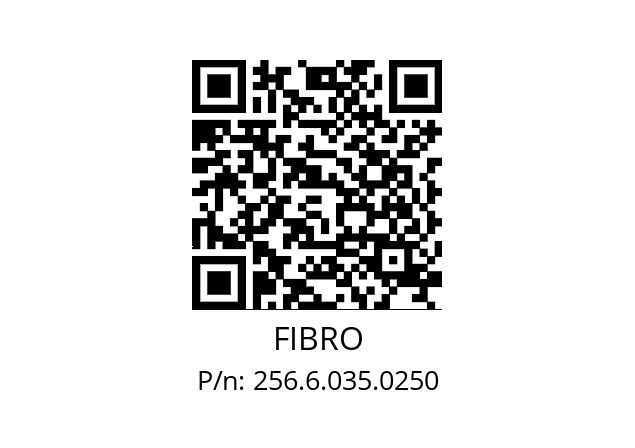   FIBRO 256.6.035.0250