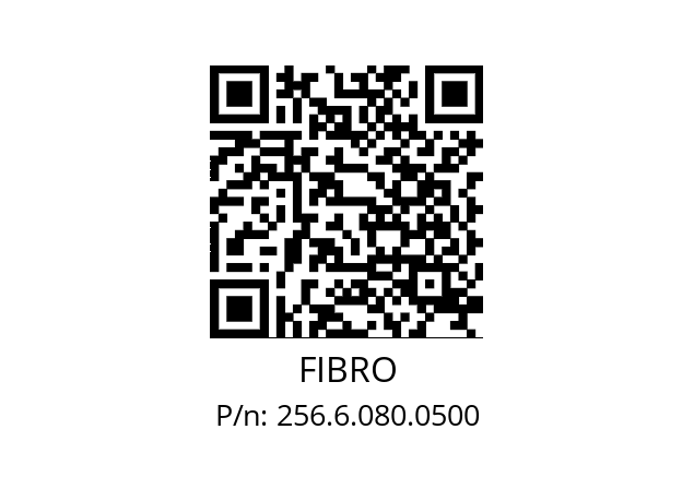   FIBRO 256.6.080.0500