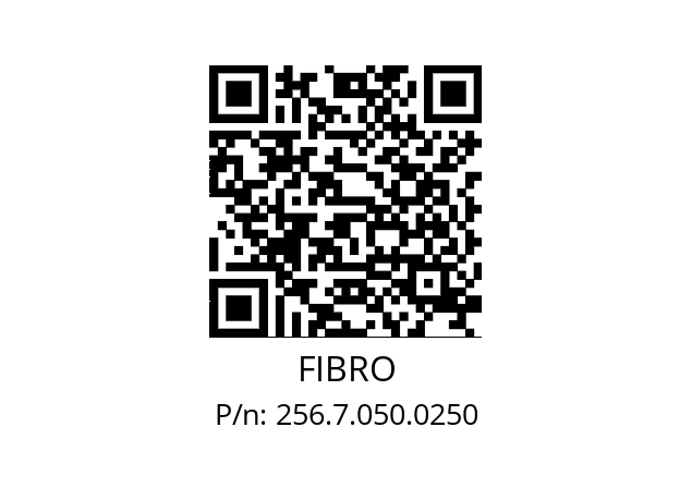   FIBRO 256.7.050.0250