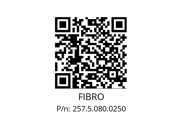   FIBRO 257.5.080.0250