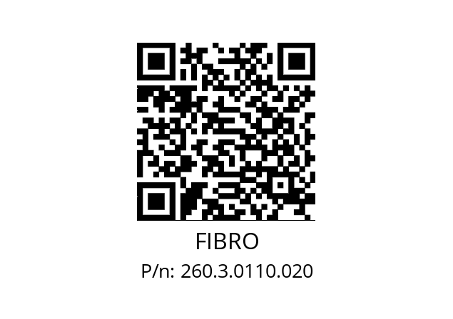   FIBRO 260.3.0110.020