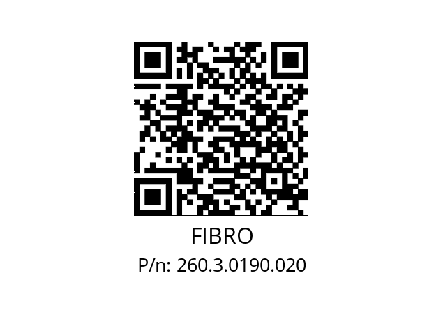   FIBRO 260.3.0190.020