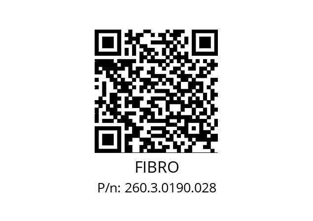   FIBRO 260.3.0190.028