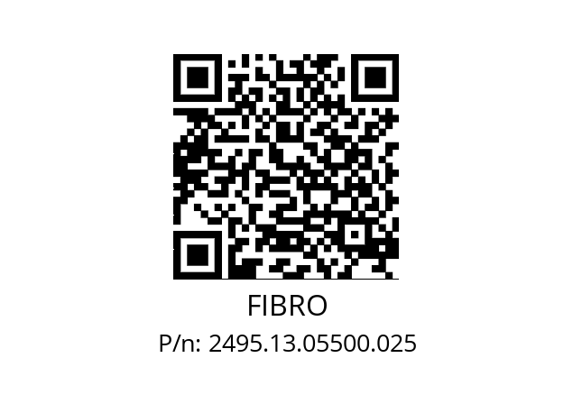   FIBRO 2495.13.05500.025