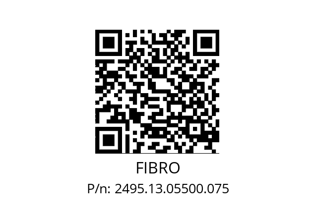   FIBRO 2495.13.05500.075