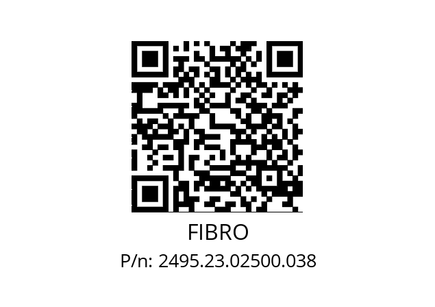   FIBRO 2495.23.02500.038