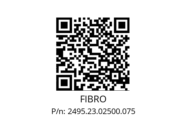   FIBRO 2495.23.02500.075