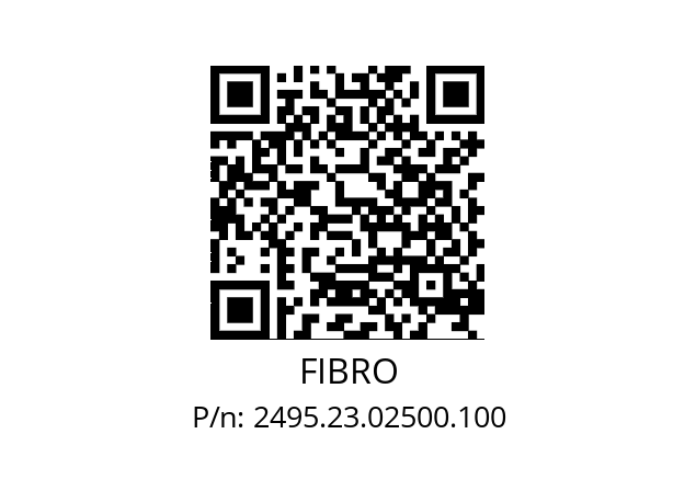   FIBRO 2495.23.02500.100