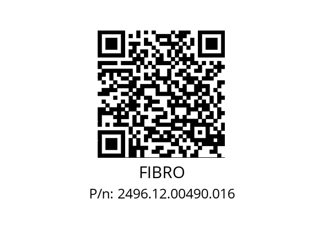   FIBRO 2496.12.00490.016