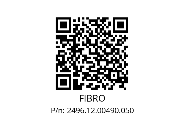   FIBRO 2496.12.00490.050