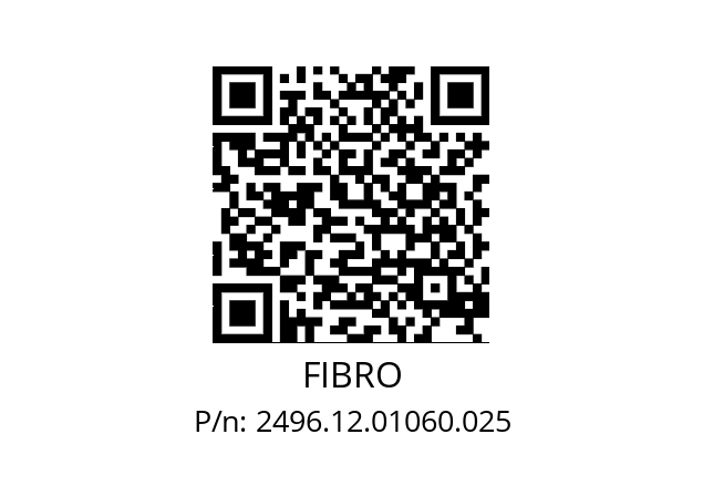   FIBRO 2496.12.01060.025