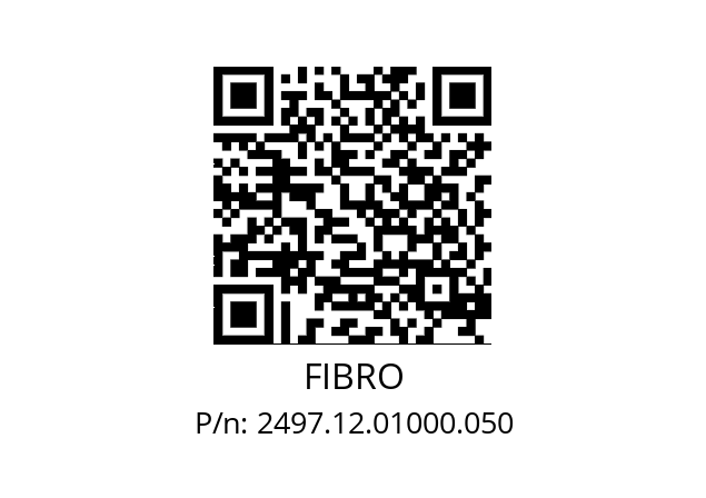   FIBRO 2497.12.01000.050