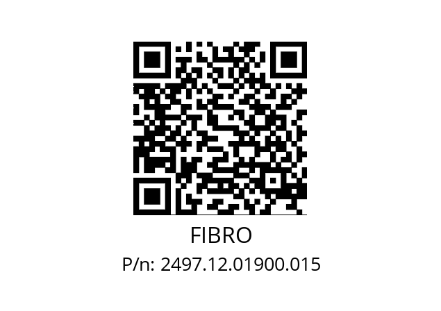   FIBRO 2497.12.01900.015