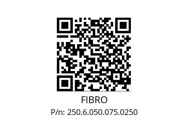   FIBRO 250.6.050.075.0250