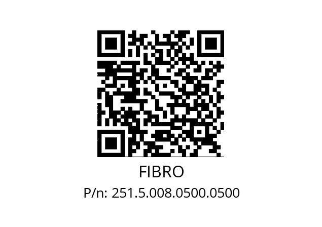   FIBRO 251.5.008.0500.0500