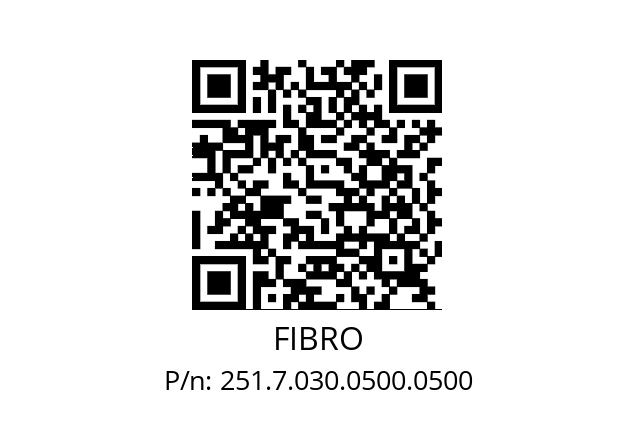   FIBRO 251.7.030.0500.0500