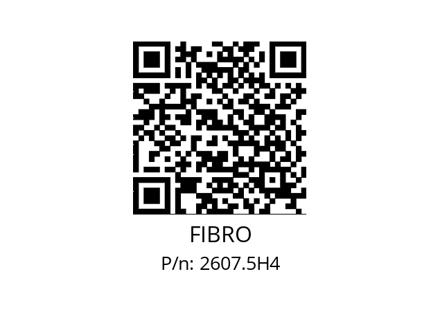   FIBRO 2607.5H4