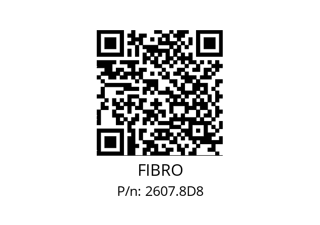   FIBRO 2607.8D8