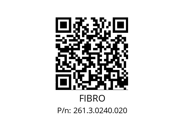   FIBRO 261.3.0240.020