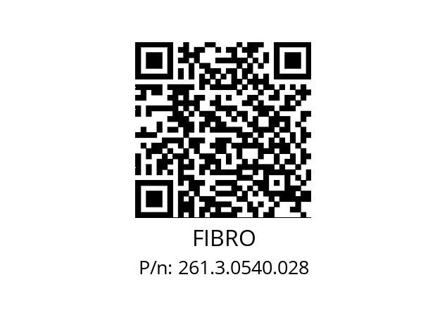   FIBRO 261.3.0540.028